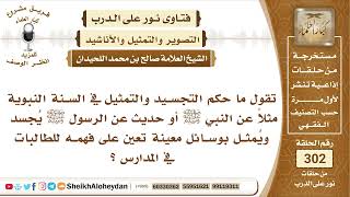 25 -  حكم التجسيد والتمثيل في السنة النبوية الشيخ صالح بن محمد اللحيدان - نور على الدرب image
