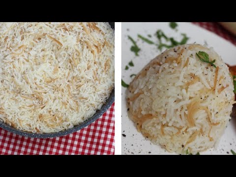 Pilav Recipe / How to Cook the Perfect Turkish Rice? Tips and Recipe
