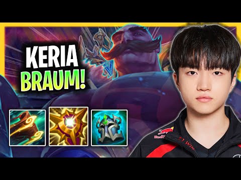KERIA IS READY TO PLAY BRAUM! | T1 Keria Plays Braum Support vs Alistar!  Season 2025