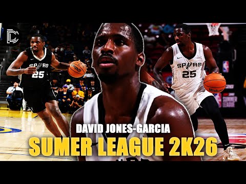 David Jones-Garcia HIGHLIGHTS 2K26 SL 🔥 Deserves a Contract After Summer League! 📝🏀