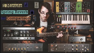 Video thumbnail for One Minute Real Spring Reverb Comparison by Andrew Brassell
