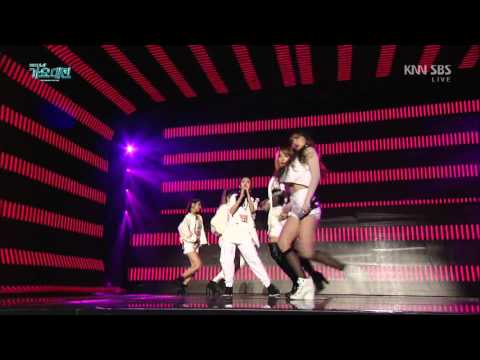 [2015-12-27][SBS歌謠大戰] 4 Minute _ CRAZY (1080P)