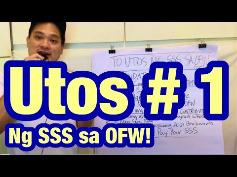 10 Utos ng SSS sa OFW: Utos # 1 - REQUIRED ang SSS sa OFW!