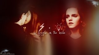 Harry+Hermione | so fragile on the inside. [for Fanny]