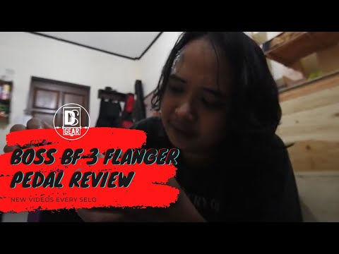 BOSS BF 3 Flanger Pedal Review Ds Gear Vlog #1