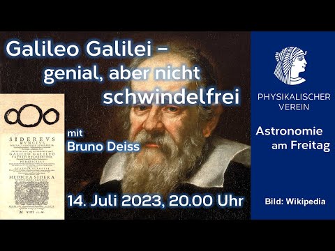 Galileo Galilei – genial, aber nicht schwindelfrei | Bruno Deiss