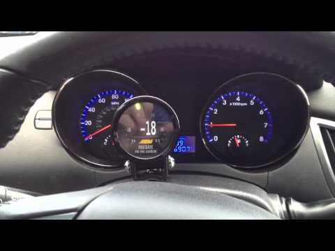 AEM Failsafe Boost + Wideband Gsuge installed on 2012 Hyundai Genesis Coupe