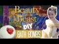 BEAUTY AND THE BEAST DIY BATH BOMBS Somers In Alaska Vlogs