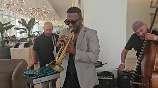 Ellie's w Dana Sudborough  & Thaddeus Ford/Footprints~Wayne Shorter #jazz #vibes #jazzbass #trumpet