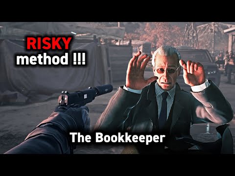 HITMAN 3 The Bookkeeper, Risky Method! (Silent Assassin Suit Only)