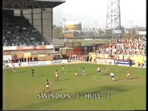 1989/90 Season: Swindon Town 1 - 3 Hull City