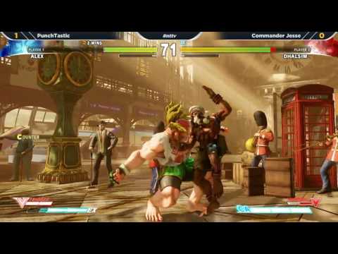 WNF 3.5 SFV - Punchtastic (Alex) vs Commander Jesse (Dhalsim)