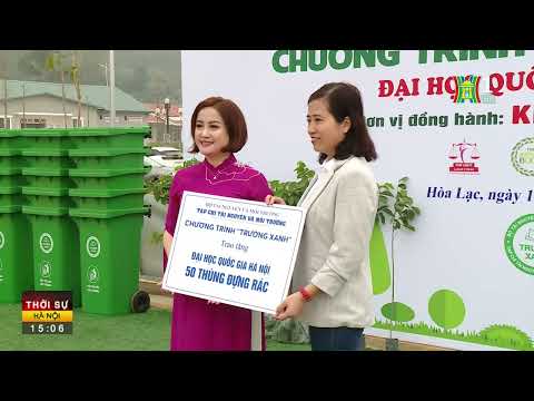 Tạp chí Tài nguyên và Môi trường trồng 3000 cây xanh tại Đại học Quốc gia Hà Nội