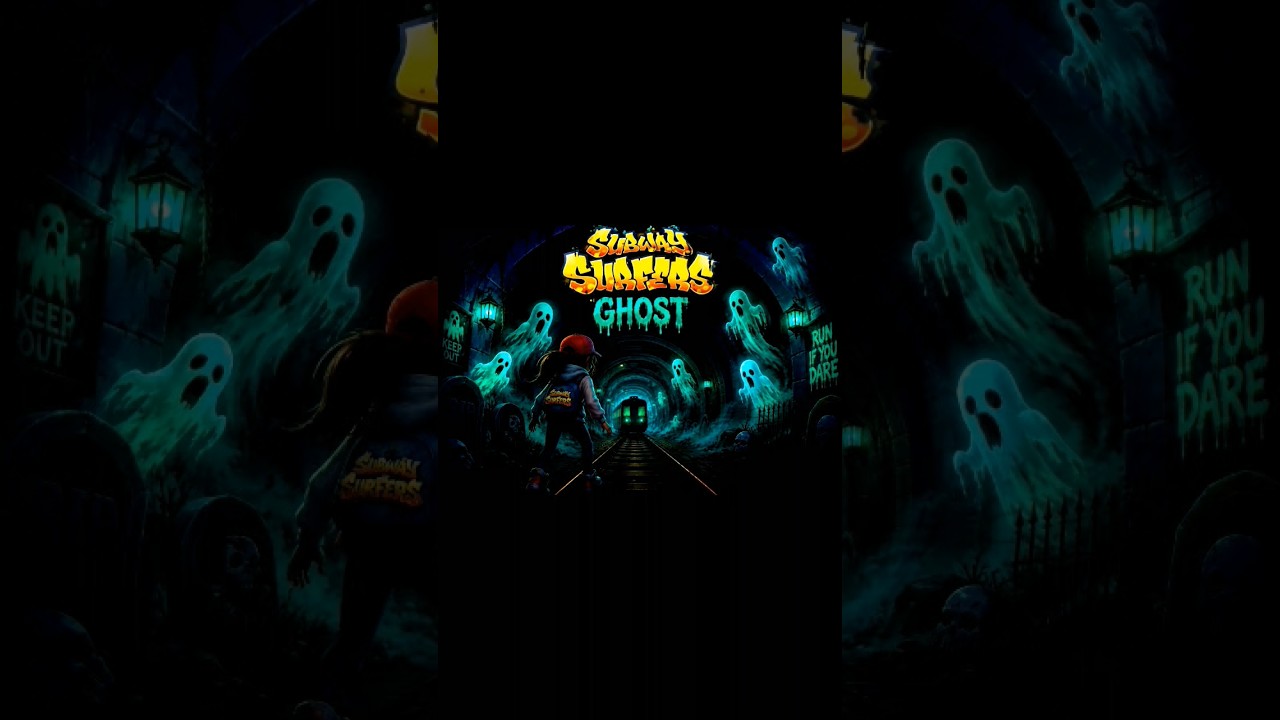 👻Ghost Ne Subway Surfers Ko Bana Diya Haunted! 😱👻🔥#shorts #shortsfeed #gaming #vairalvideo #trending