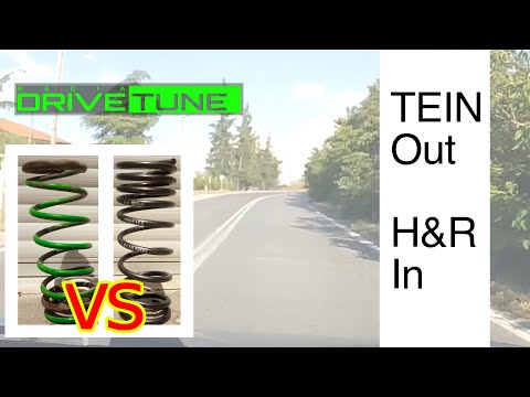 TEIN vs H&R Lowering Springs - Test, Review & Comparison