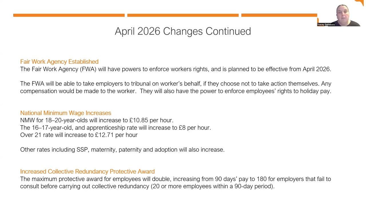 Employment Rights Bill Roadmap