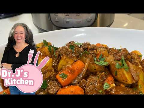 Instant Pot Bourbon Beef Stew | Easy Fall Comfort Food Recipe