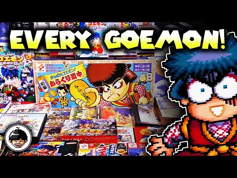 The COMPLETE Ganbare Goemon Collection! (30+ Games)