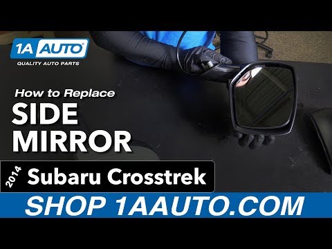 How to Replace Side Mirror 13-14 Subaru Crosstrek