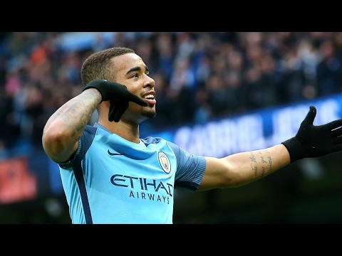 Gabriel Jesus vs Swansea City (05/02/2017