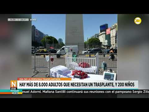 Campaña en el Obelisco por el día de la persona trasplantada │N7:00│ 04-12-25