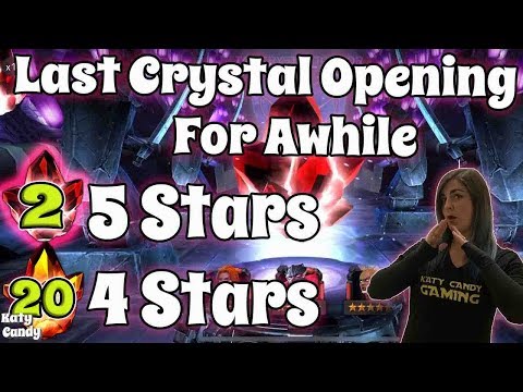 Last 5 Star Crystal Opening for awhile | Two 5 Stars | Marvel Contest of Champions