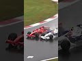 Massa and Kubica's EPIC Fight To The Finish! #Shorts