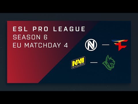 Full Broadcast: EnVyUs vs. FaZe | Na'Vi vs. Heroic - EU Day 4 - ESL Pro League S6
