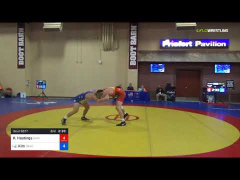 2018 Marine Corps US Open/UWW Junior Freestyle 74 Con 16 #2 - Hayden Hastings (WWRTC) Vs. Joshua K