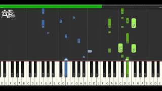 Waiting For A Girl Like You - Foreigner | Adelina Piano synthesia tutorial