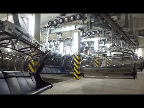 Garagierung 6er Lärmstange 1 - Hintertuxer Gletscher