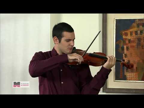 VIOLIN  MASTERCLASS Excerpt - WIENIAWSKI RUDOLF KOELMAN