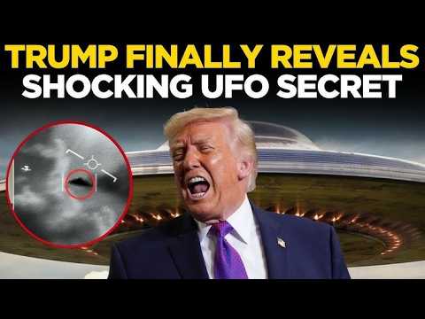 LIVE: ‘Aliens are real’, Trump Exposes Hidden UFO Secrets That Governments Tried Desperately To Hide