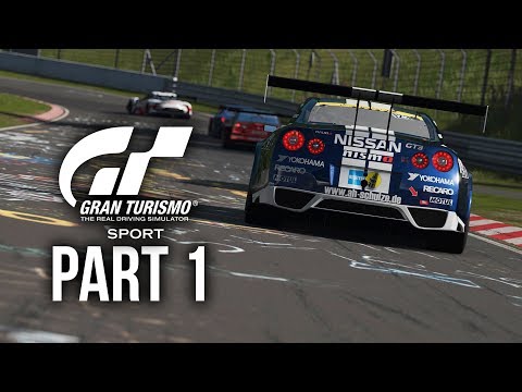 GRAN TURISMO SPORT Gameplay Walkthrough Part 1 - Driving School Gold (Full Game) 4K PS4 Pro