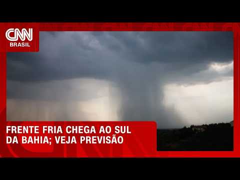 Previsão do tempo: alerta de temporais em toda a Bahia | CNN NOVO DIA