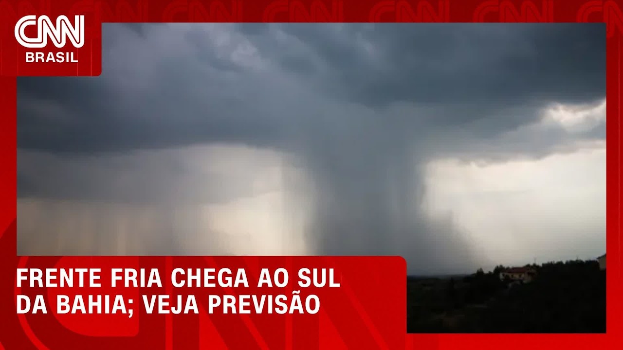 Previsão do tempo: alerta de temporais em toda a Bahia | CNN NOVO DIA