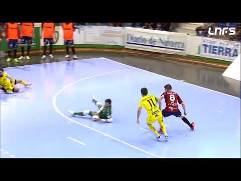 Paradas Asier Llamas Osasuna Magna - Jaén Paraíso Interior. Play Off 1/4, J2. LNFS