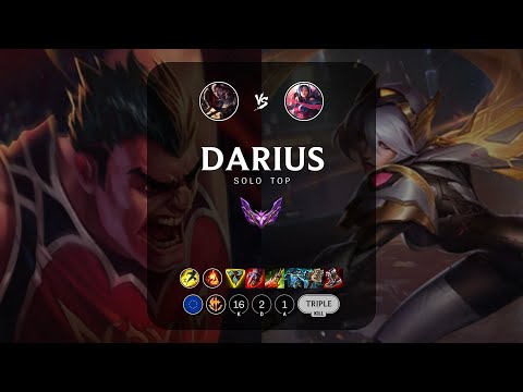 Darius Top vs Irelia - EUW Master Patch 13.13