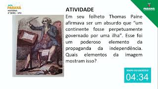 2022 | 2ª Série | História | Aula 43 - Guerras de Independência