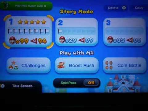 how to get 5 stars on Nsmbu and Nslu guide