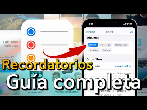 Cómo agregar un recordatorio a una lista en la aplicación Recordatorios