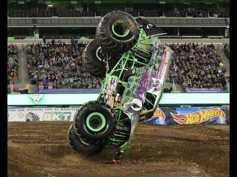 Monster Jam Frontflips 2016!