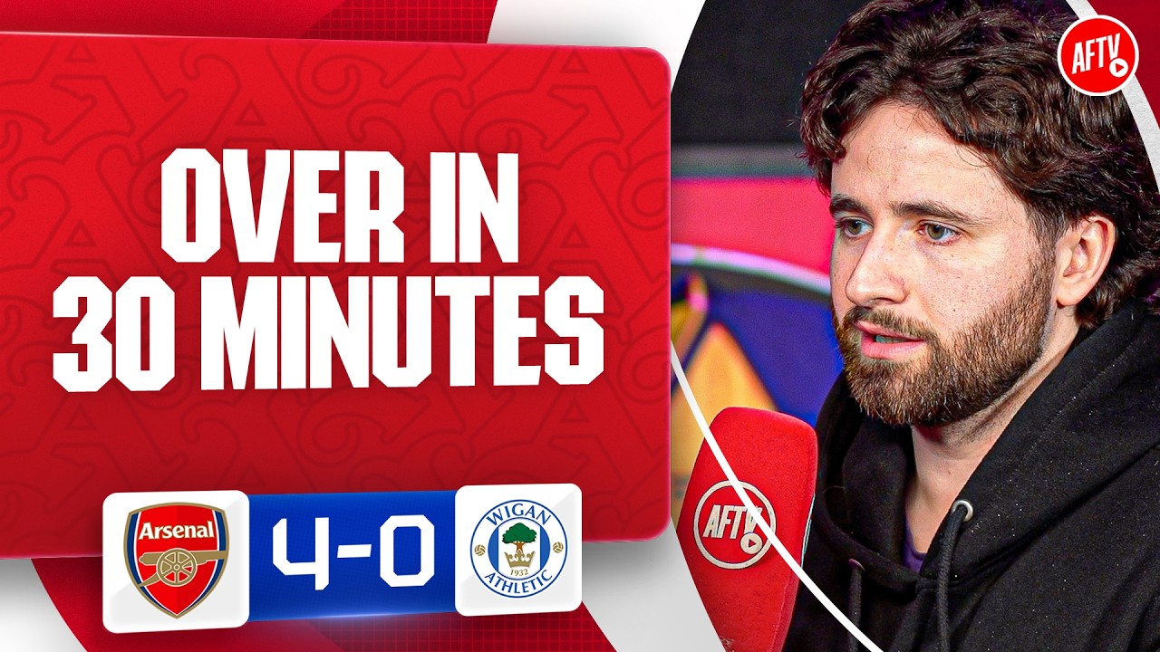 It Was OVER After 30 Minutes! (Christian) | Arsenal 4-0 Wigan