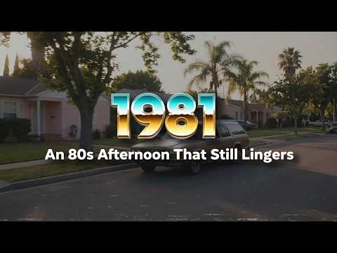 BACK TO 1981 — An 80s Afternoon That Still Lingers // 80s Suburban Dreamwave • Nostalgia Mix