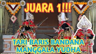 Download lagu JUARA 1!! TARI BARIS BANDANA MANGGALA YUDHA || PORSENIJAR 2023 TINGKAT SD mp3