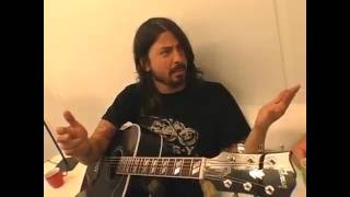 Dave Grohl gives songwriting lesson