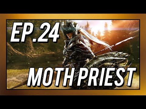 Skyrim Special Edition | MODDED Let’s Play Walkthrough Part 24 | SAVING A UNIQUE MOTH PRIEST!?!