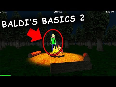 BALDI'S BASICS 2 - FIELD TRIP Horror Game (Baldi's Basics in Education and Learning Sequel)