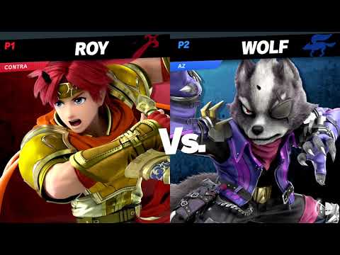RK Smash5 LR3 - CONTRA (Roy) vs AZ (Wolf)