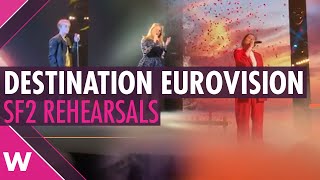 Destination Eurovision 2019: Semi-Final 2 rehearsals in France